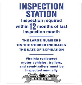 Virginia State Inspection